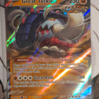 Great Tusk ex #53 Pokemon Paldean Fates - NM/M - pikkukuva 1