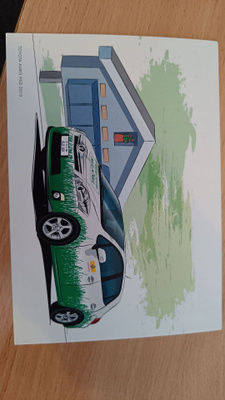 Jakeluauto Ahvenanmaalla