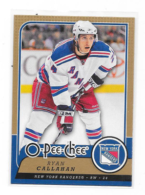 2008-09 OPC #228 Ryan Callahan New York Rangers