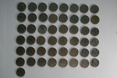 Suomi 1mk 1969-1993, 49kpl