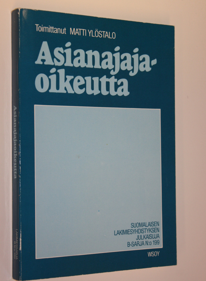Matti (toim.) Ylöstalo : Asianajajaoikeutta
