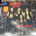 DEATH ROW - ALIVE IN DEATH - M-/M- ITALIA 1. PAINOS 2009 2LP - pikkukuva 1