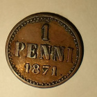 Vuoden 1871 1 penni - pikkukuva 1