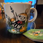Muumimuki -Pikku Myy Niityllä- Uusi Käyttämätön Tarra - pikkukuva 1