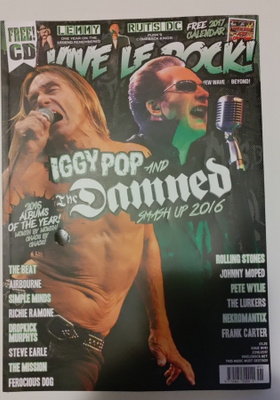 Vive Le Rock lehti #41 - Iggy Pop / The Damned