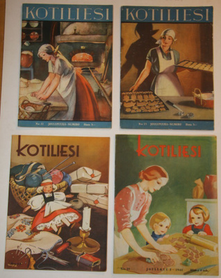Kotiliesi Joulukuun lehtiä Wendelinin kansilla alk. 4e / kpl