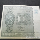 100 mk 1945 Litt. B AV 3550188 FIE / Sac Kl 6 vaikea - pikkukuva 1