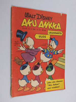 Walt Disney : Aku Ankka 50/1962