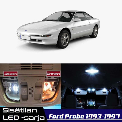 Ford Probe Sisätilan LED-sarja 9-osainen