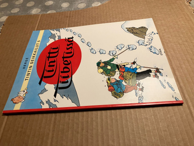 TINTIN SEIKKAILUT 5 TINTTI TIIBETISSÄ HYVÄ