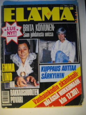 Elämä Nro 2/1989 (27.5)