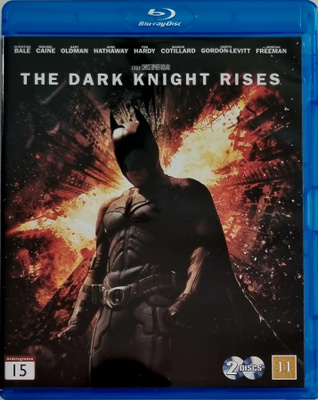THE DARK KNIGHT RISES BLU-RAY (2 DISCS)