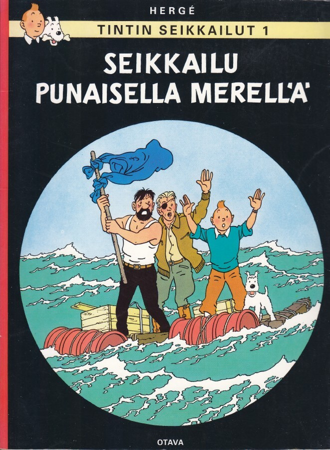 Tintin seikkailut 1 Seikkailu Punaisella merellä (8p. 1999)