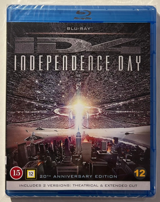 INDEPENDENCE DAY - Blu-ray, uusi