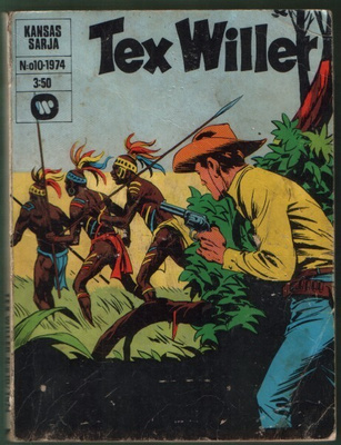 Tex Willer 10/1974 Timantti-Jimin kosto 3/4