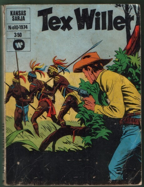 Tex Willer 10/1974 Timantti-Jimin kosto 3/4