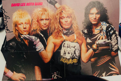 Gregg Bissonette - Brett Tuggle & Steve Vai nimikirjoitukset