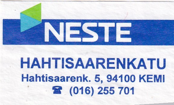 Kemi, NESTE , Hahtisaarenkatu  1/11