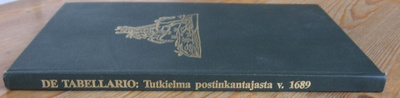 Joachimus B. Caloander: Tabellario/Postinkantaja. 96 s.