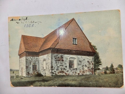 VANHA Postikortti Messunkylä 1908