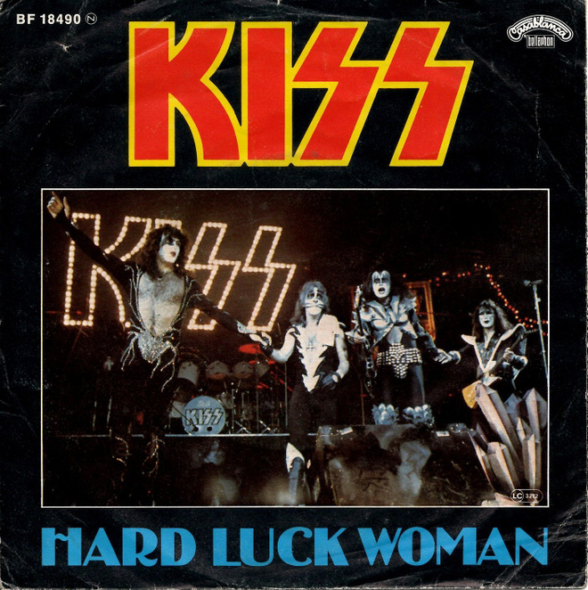 KISS: Hard Luck Woman / Mr. Speed  7" kannet