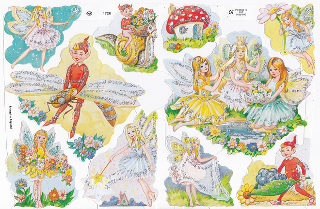 MLP 1726 Hileiset Keijut Kiiltokuva-arkki