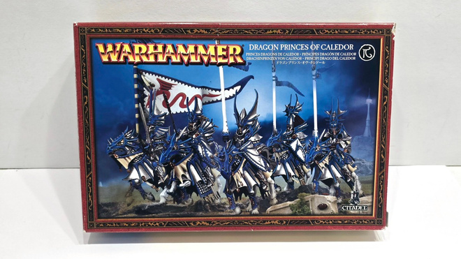 WHFB - High Elf Dragon Princes of Caledor UUSI