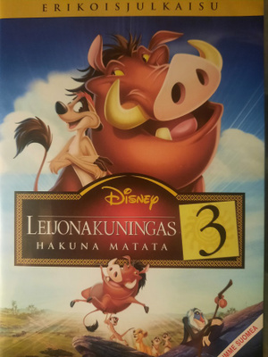 LEIJONAKUNINGAS 3 HAKUNA MATATA DVD