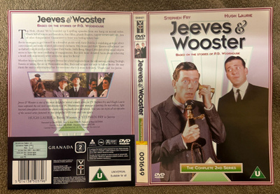 JEEVES & WOOSTER - THE COMPLETE 2nd SERIES (DVD) Hugh Laurie