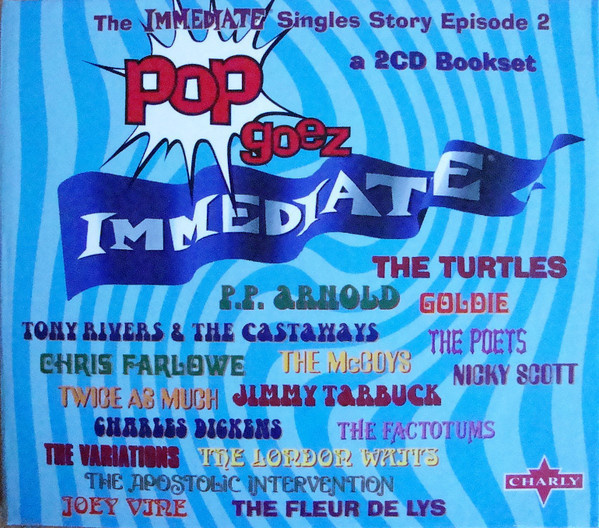 Pop Goez Immediate (2CD) Goldie The Turtles McCoys VG+!!