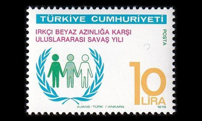 Turkki 2460 ** Rasismin torjunta (1978)