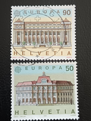 Sveitsi. Postirakennuksia