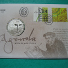 Suomi 10e hopea juhlaraha Mikael Agricola - 2007 PROOF - pikkukuva 1