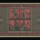 Saksa 100 Mark, Braunschweig 15.10.1918, Versio A1, XF+ - pikkukuva 2