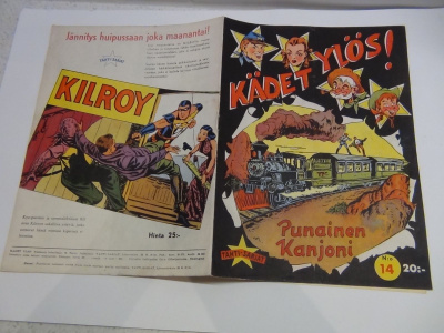 KÄDET YLÖS , PUNAINEN KANJONI N:o 14, 1953