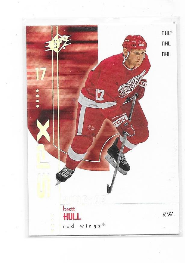 2002-03 SPx #29 Brett Hull Detroit Red Wings