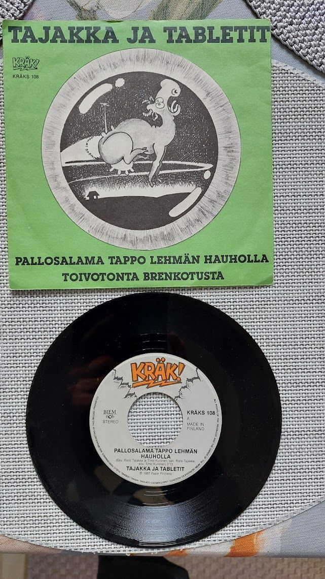 7" Tajakka ja Tabletit: Pallosalama tappoi lehmän Hauholla
