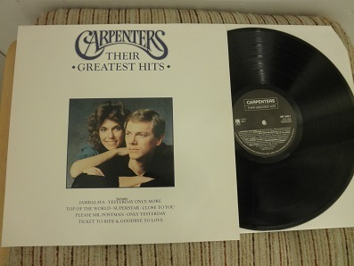 CARPENTERS: Their Greatest hits (LP), 1990, ks. kappaleet
