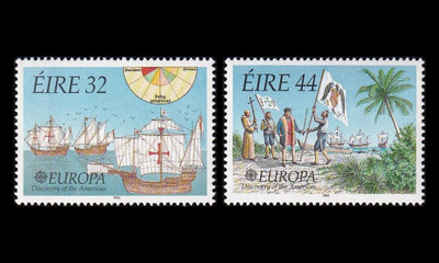 Irlanti 792-3 ** Europa Amerikan löytäminen (1992)