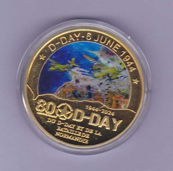USA D-Day 80th. Anniversary 1944-2024 (Normandia)