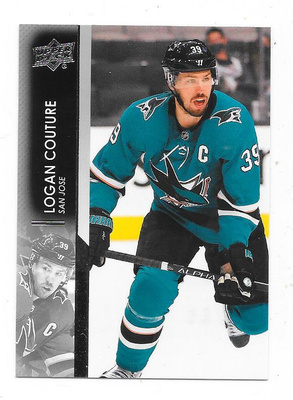 2021-22 Upper Deck #394 Logan Couture , San Jose Sharks