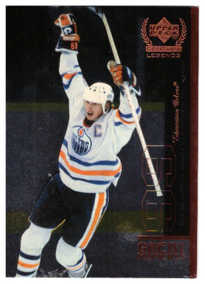 WAYNE GRETZKY Oilers, 99-00 Up.D. Century Legends #GM3