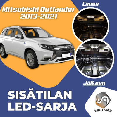 Mitsubishi Outlander (MK3) Sisätilan LED-sarja 9