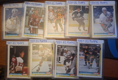 1991-92 Topps- Team Scoring Leader 9Kpl