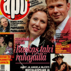 Apu n:o 19 1996 Miss Suomi & Tiia. Andy & Angela. Susanna & - pikkukuva 1