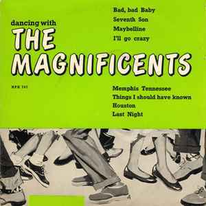 The Magnificents 7" EP Dancing With The Magnificents  1966