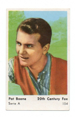 Purkkakuva Hellas Serie A n:o 154 PAT BOONE