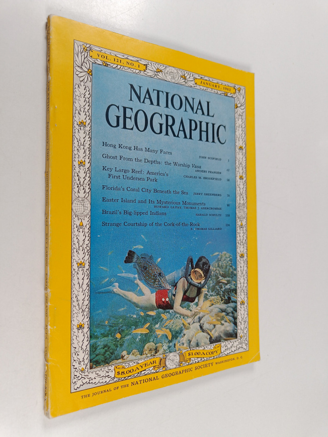 National geographic vol. 121, No. 1 / January 1962