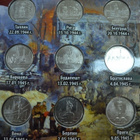 Set 5 rubles 2016 the State capital, liberated by CCCP - pikkukuva 5