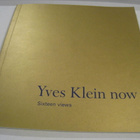 Yves Klein Näyttelyluettelo now Sixteen views - pikkukuva 1
